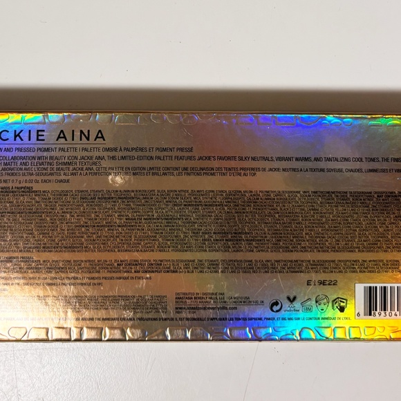 NIB - Limited Edition  - Anastasia Beverly Hills + Jackie Aina Eyeshadow Palette - Picture 3 of 6